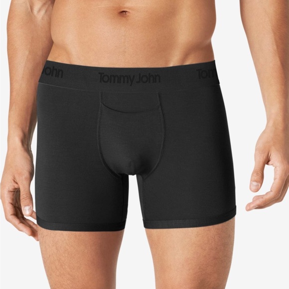 Tommy John Second Skin Trunk 4" | Black MEDIUM - Picture 1 of 10